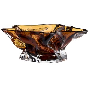 AYTM VENA Serveringssk�l 34,8 cm, Amber