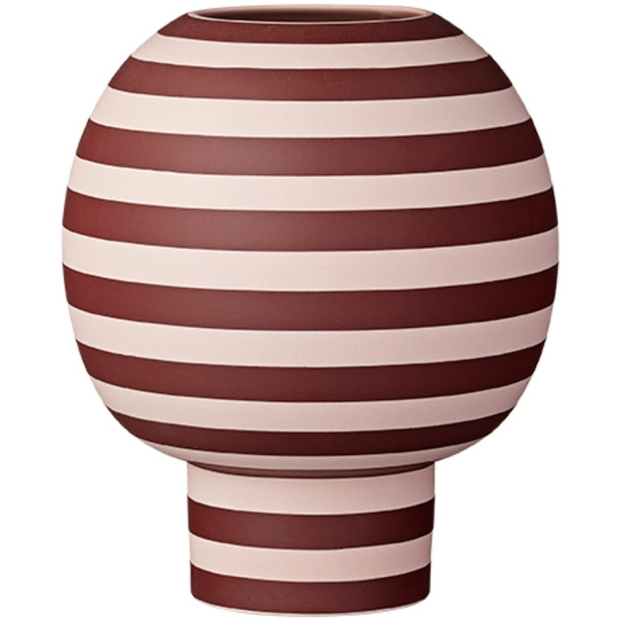 AYTM Varia Vase H21 cm, Rosa/Bordeaux