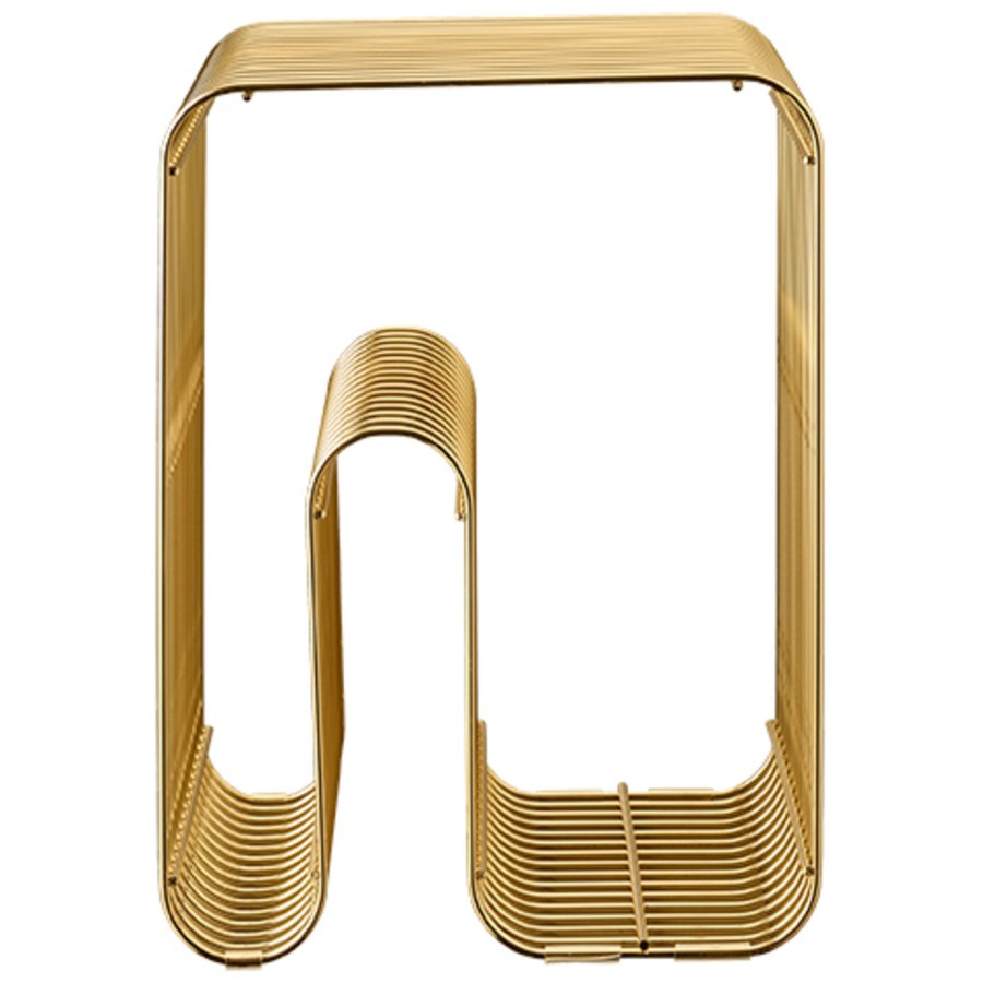 AYTM Curva Hocker H43 cm, Gold