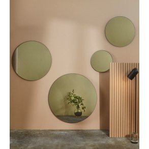 AYTM CIRCUM Spejl Ø70 cm, Amber
