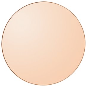 AYTM CIRCUM Spejl Ø70 cm, Amber