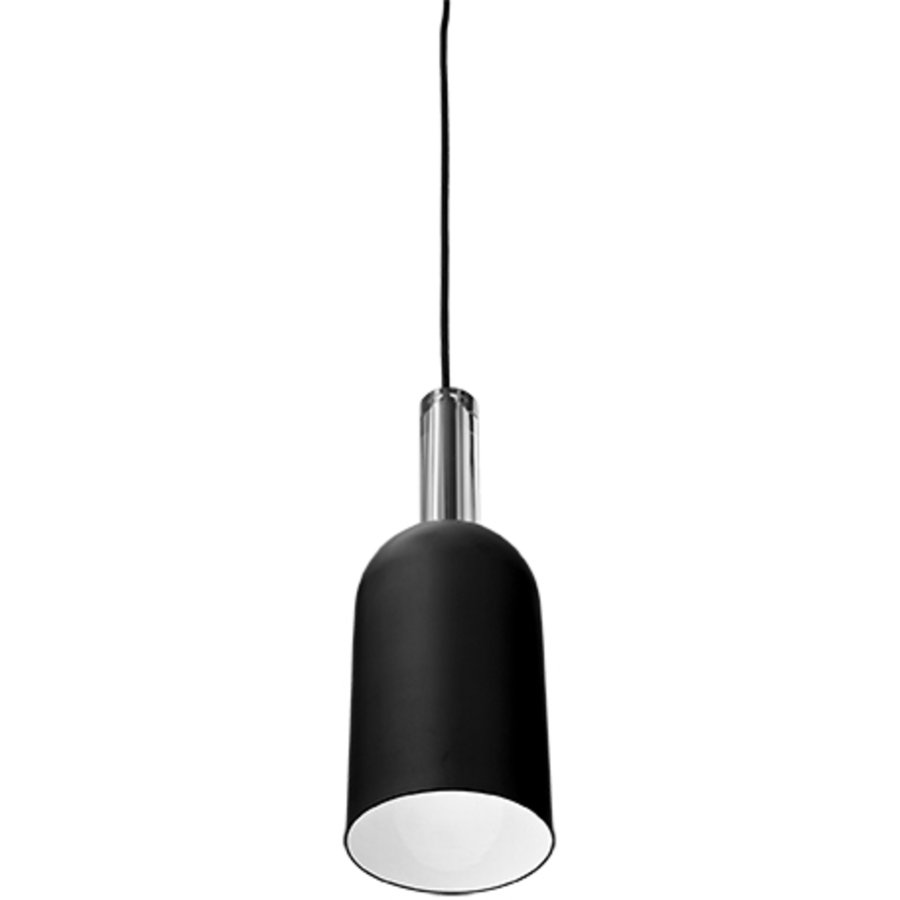 AYTM Luceo Zylinderlampe 12 cm, Schwarz/Klar