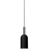 AYTM Luceo Zylinderlampe 12 cm, Schwarz/Klar