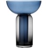 AYTM Torus Vase H33 cm, Schwarz/Navy