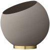 AYTM Globe Blumentopf H32.3 cm, Taupe