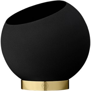 AYTM GLOBE Urtepotte H15,4 cm, Sort