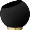 AYTM Globe Blumentopf H26,6 cm, Schwarz