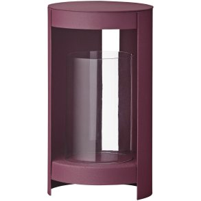 AYTM ORA Lanterne H28,2 cm, Bordeaux