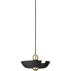 AYTM Cycnus Pendelleuchte 30 cm, Schwarz/Gold