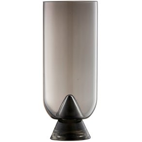 AYTM Glacies Vase H18 cm, Schwarz