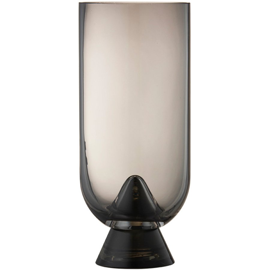 AYTM Glacies Vase H23.5 cm, Schwarz