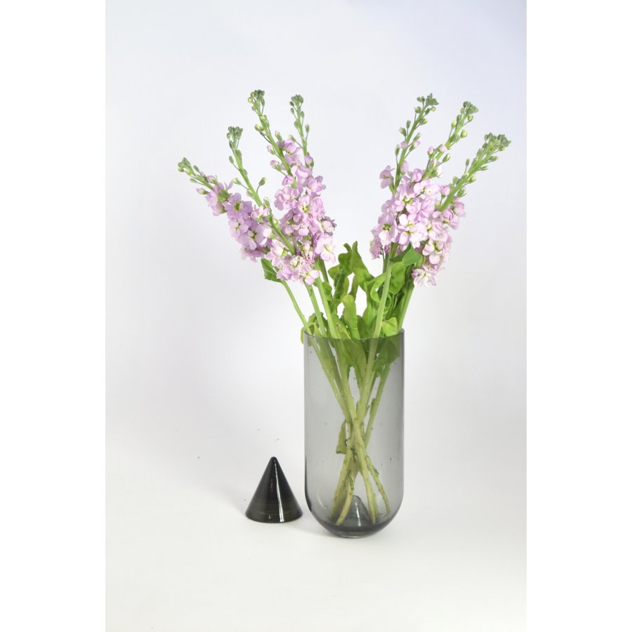 AYTM Glacies Vase H29 cm, Schwarz