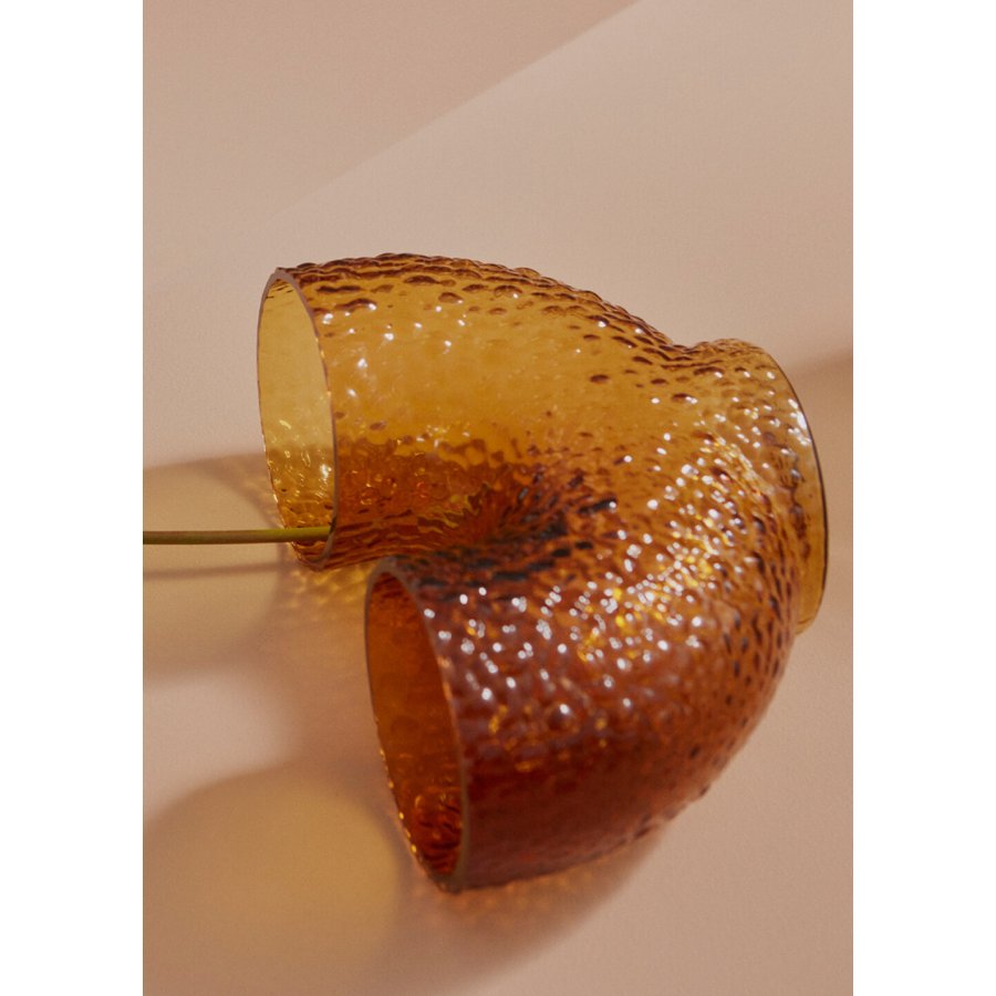 AYTM Arura Vase H19 cm, Amber