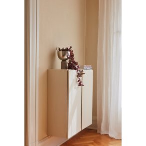 AYTM TORUS Urtepotte H23 cm, Sølv/Taupe