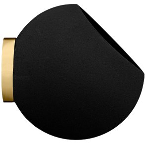 AYTM GLOBE Væghængt Urtepotte H15,4 cm, Sort/Guld