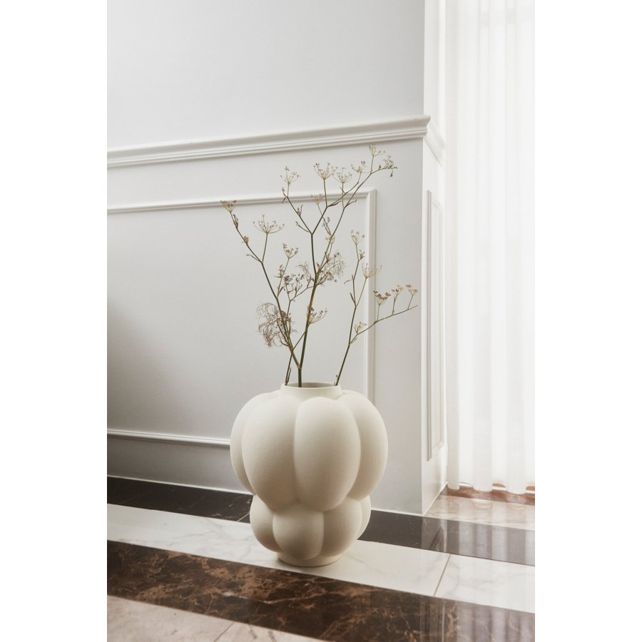 AYTM Uva Vase H28 cm, Creme