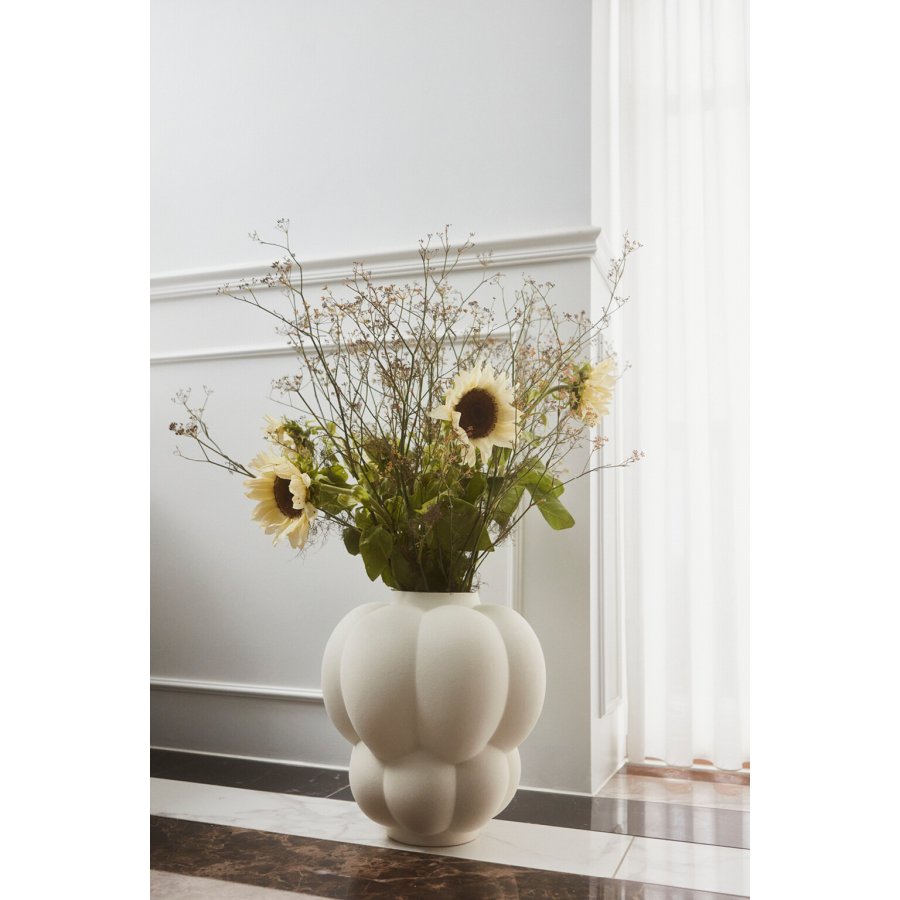 AYTM Uva Vase H28 cm, Creme