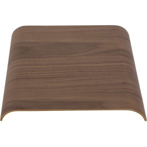 AYTM CURVA Tablett 33 cm, Walnuss