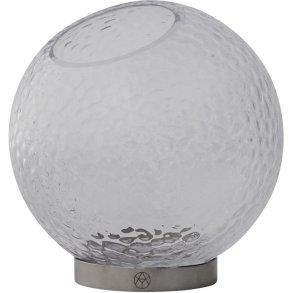 AYTM GLOBE BUBBLES Vase H17 cm, Klar