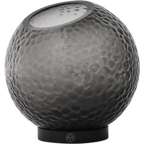 AYTM GLOBE BUBBLES Vase H17 cm, Schwarz