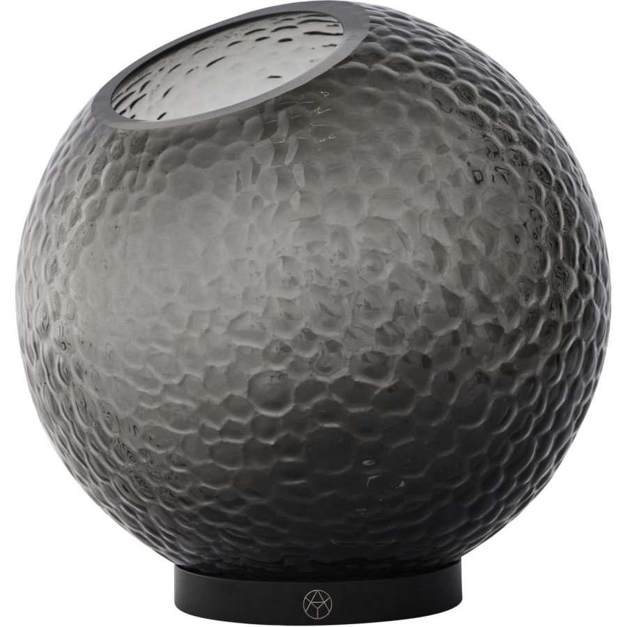 AYTM GLOBE BUBBLES Vase H21 cm, Schwarz