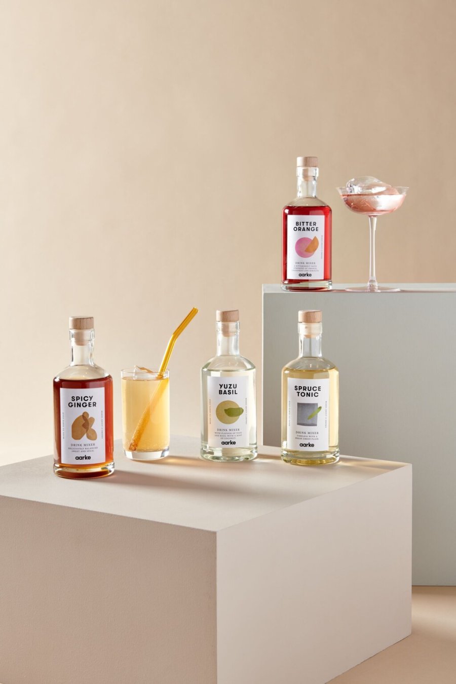 Aarke Drink Mixer 350 ml, Spicy Ginger