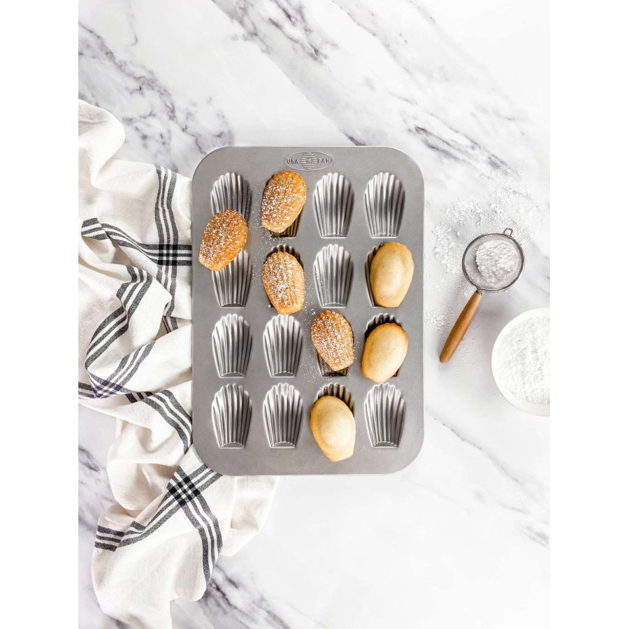 USA Pan Madeleineform til 16 stk, St�l