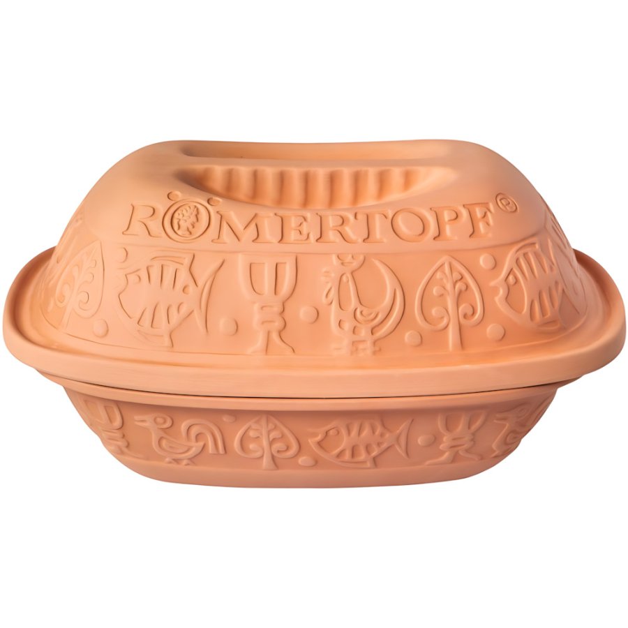 R&ouml;mertopf Classic Stegeso 20x30,5 cm, Terracotta