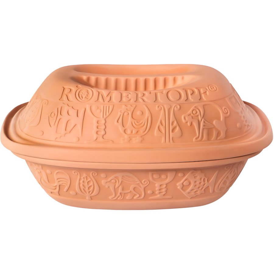 R&ouml;mertopf Classic Stegeso 23x34,5 cm, Terracotta