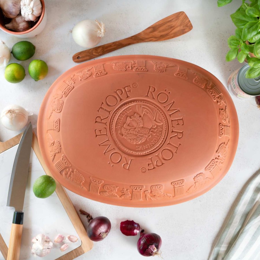 R&ouml;mertopf Classic Stegeso 33x43 cm, Terracotta