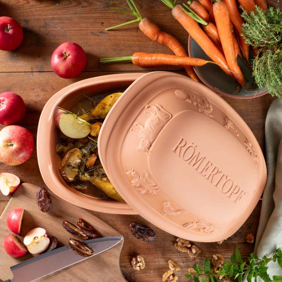 R&ouml;mertopf Rustico Stegeso 25x36 cm, Terracotta