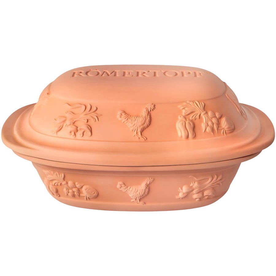R&ouml;mertopf Rustico Stegeso 25x36 cm, Terracotta