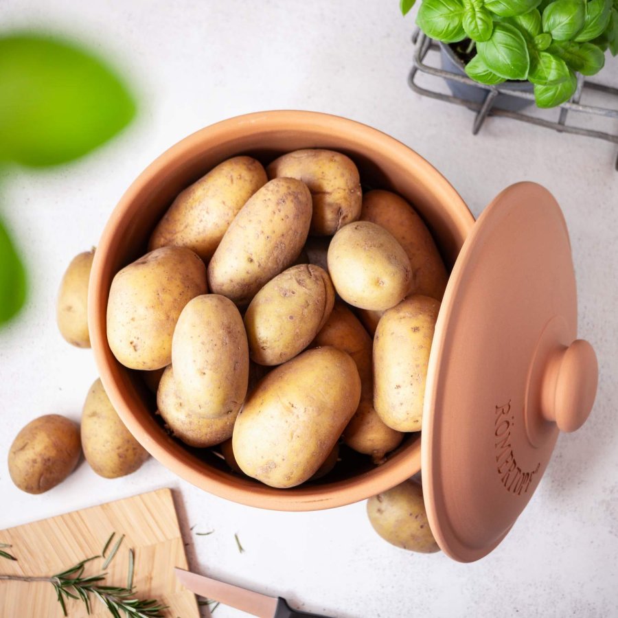 R&ouml;mertopf Fresh Pot Opbevaringskrukke H25 cm, Terracotta