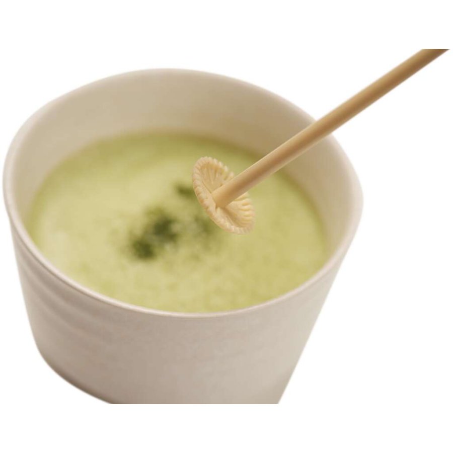 aerolatte Matcha-Schaum, Bambus