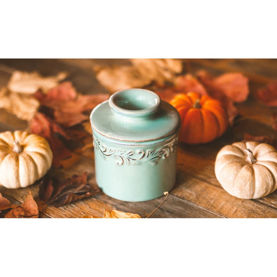 Butter Bell Antique Sm�rklokke H10,7 cm, Sea Spray Green