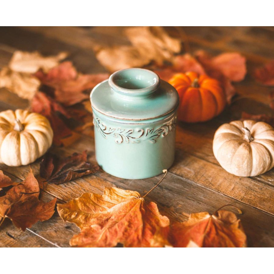 Butter Bell Antique Sm�rklokke H10,7 cm, Sea Spray Green