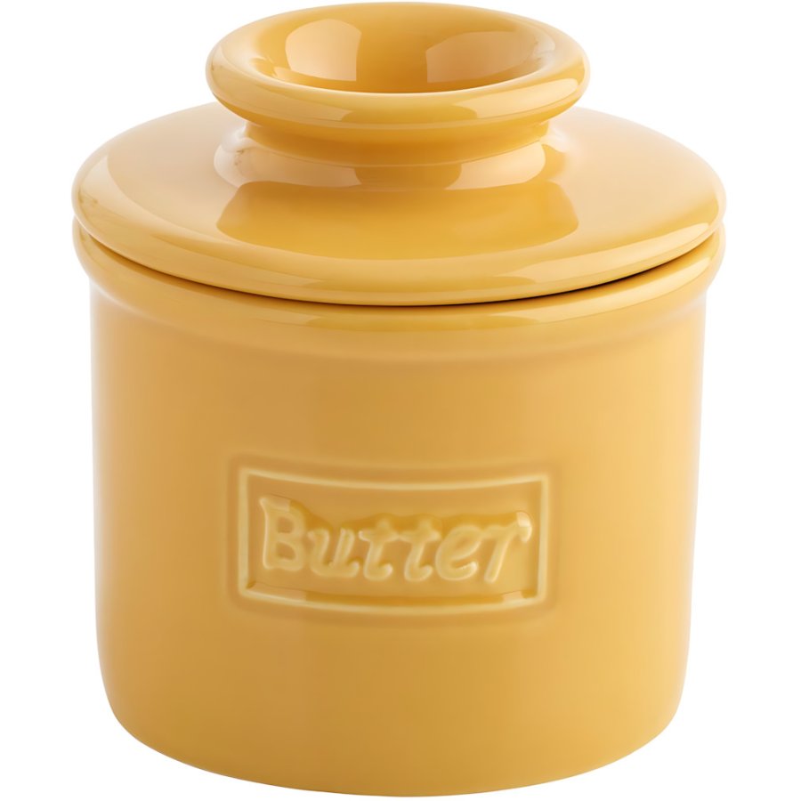 Butter Bell Cafe Retro Sm�rklokke H10,7 cm, Golden Yellow