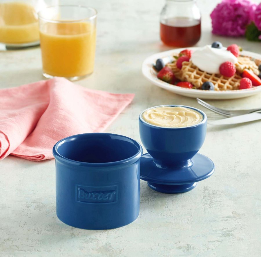 Butter Bell Cafe Retro Sm�rklokke H10,7 cm, Royal Blue