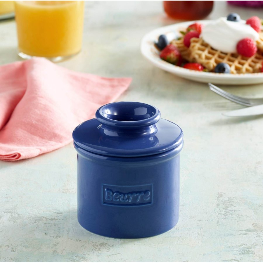 Butter Bell Cafe Retro Sm�rklokke H10,7 cm, Royal Blue