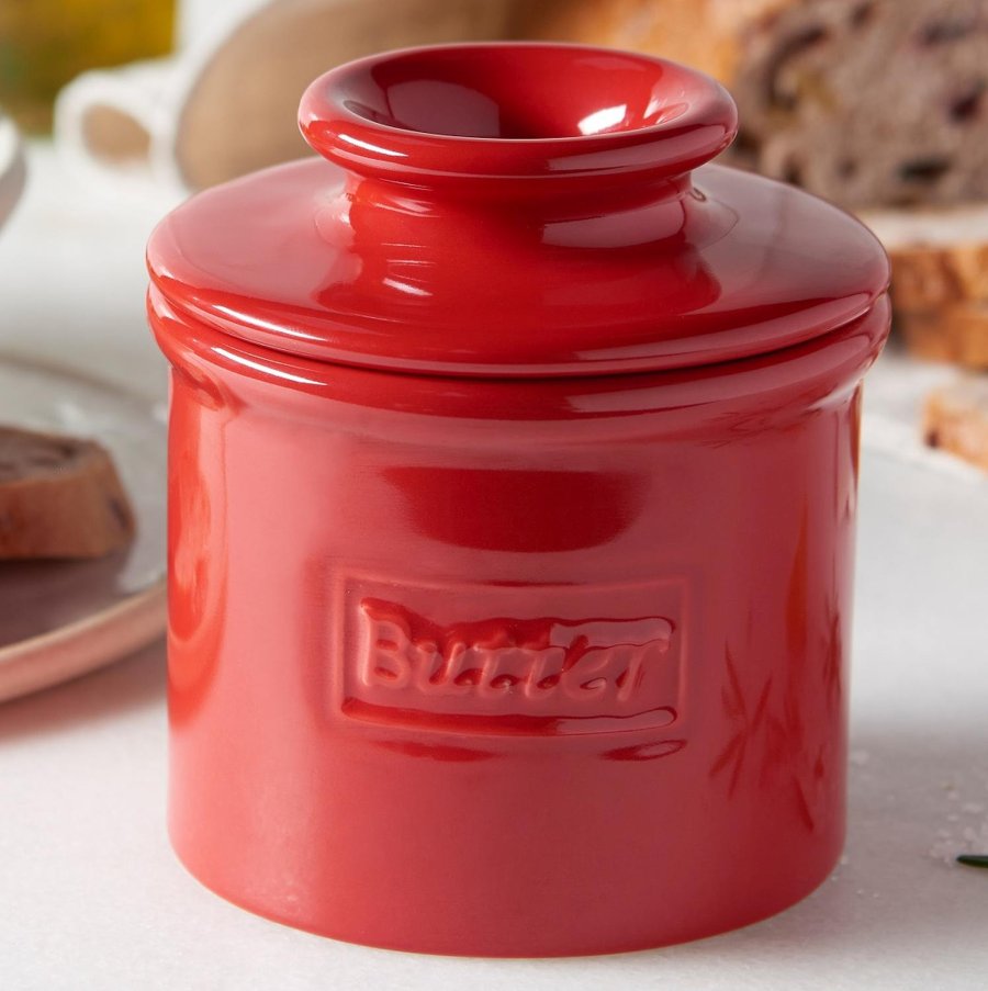 Butter Bell Cafe Retro Sm�rklokke H10,7 cm, Maraschino Red