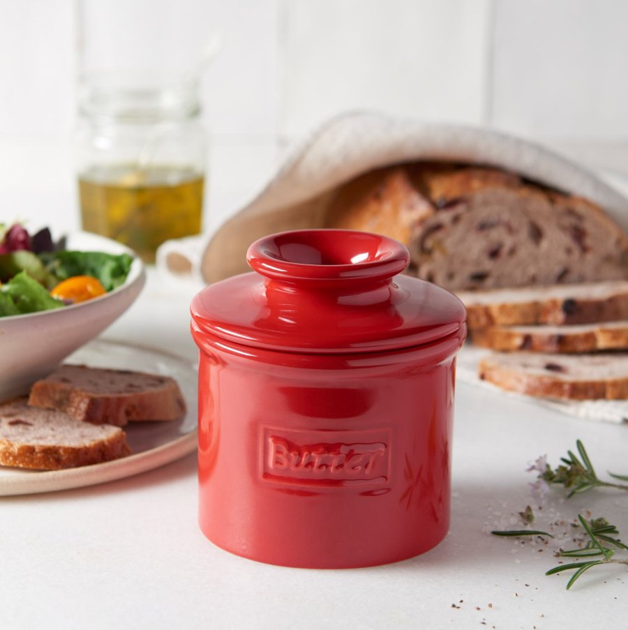 Butter Bell Cafe Retro Sm�rklokke H10,7 cm, Maraschino Red