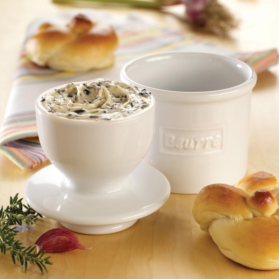 Butter Bell Classic Sm�rklokke H10,7 cm, Hvid
