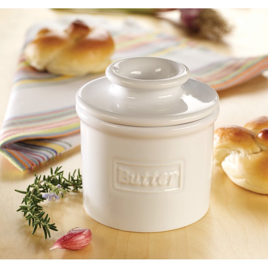 Butter Bell Classic Sm�rklokke H10,7 cm, Hvid