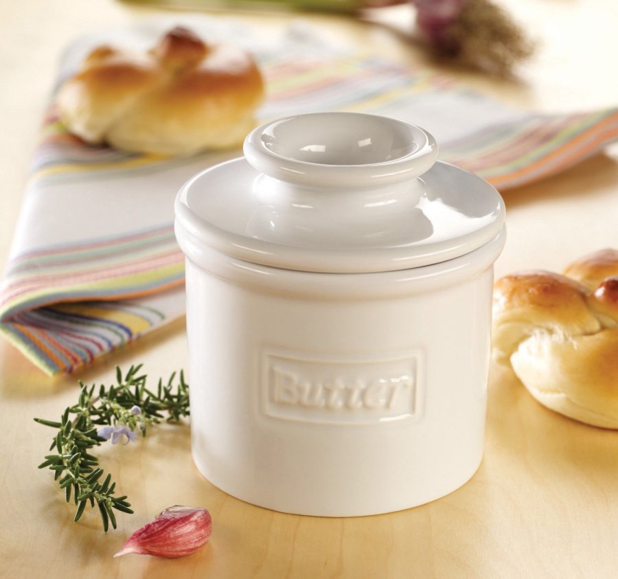Butter Bell Classic Sm�rklokke H10,7 cm, Hvid
