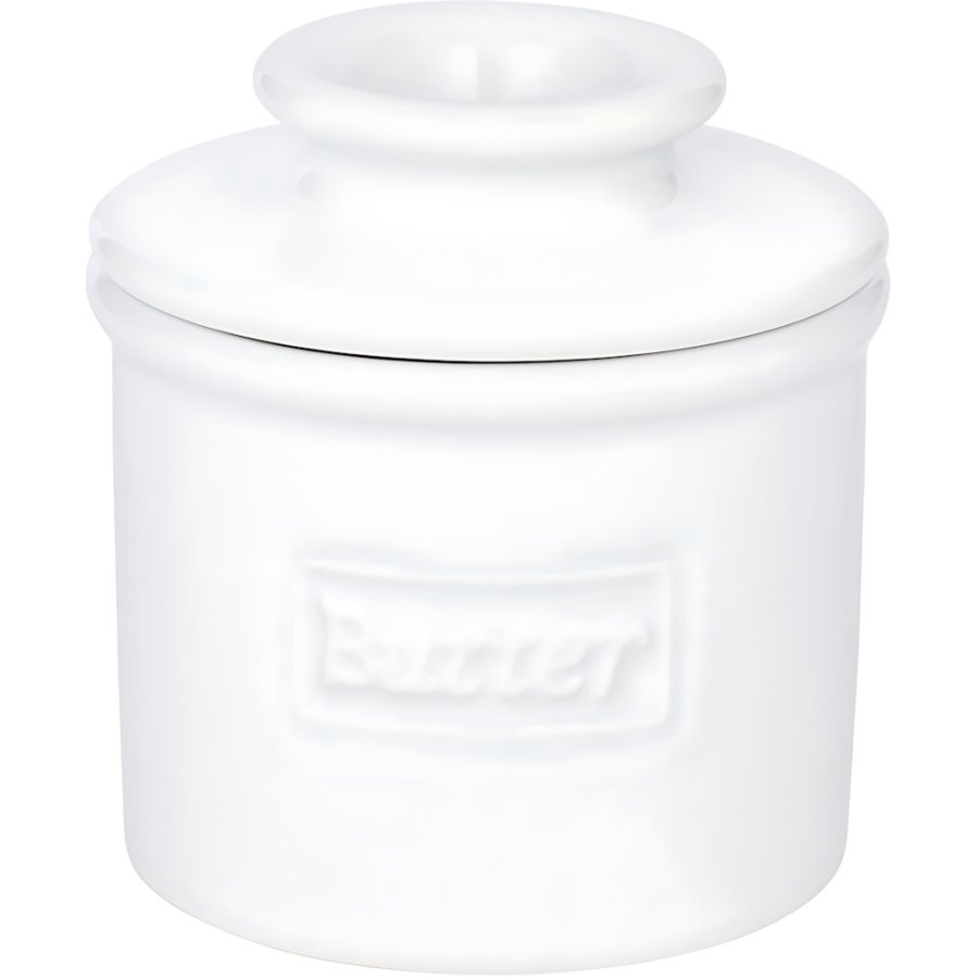 Butter Bell Classic Sm�rklokke H10,7 cm, Hvid