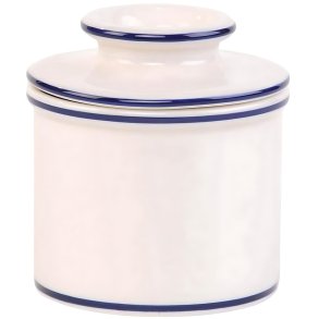 Butter Bell Le Bistro Sm�rklokke H10,7 cm, Hvid/Bl�