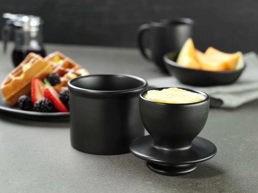 Butter Bell Classic Sm�rklokke H10,7 cm, Mat Sort