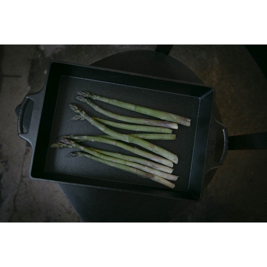 Lodge St�bejernsbageform 39x27 cm, Sort