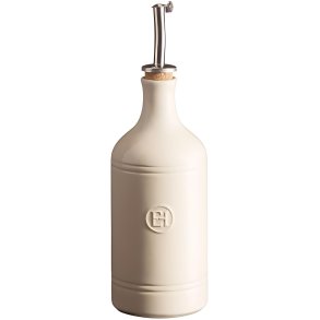 Emile Henry Olieflaske H�j 400 ml, Creme