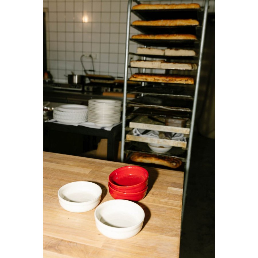 Emile Henry Ramekin 2 stk. �13 cm, Creme